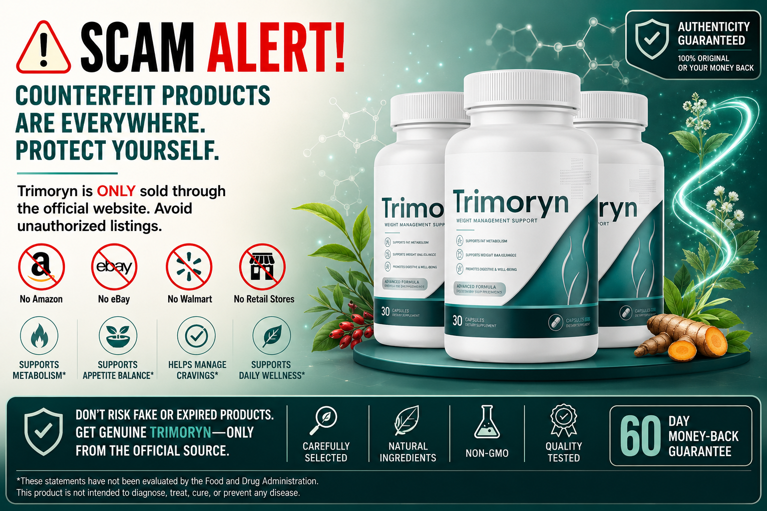Trimoryn scam alert